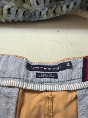 Tommy Hilfiger Light Blue Shorts with Tan Interior